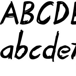 Tardy Kid Font File