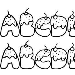 TastySundae Font File