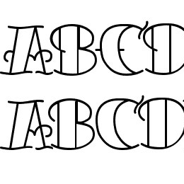 TattooLetteringOpen Font File