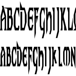 Techno Longer Font File