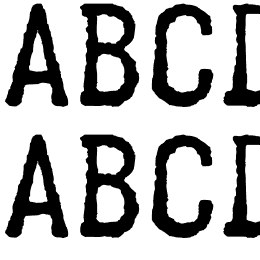 Telegraphem Font File