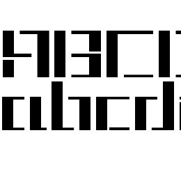 Tetris Font File