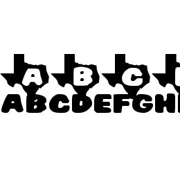 Texas Font File