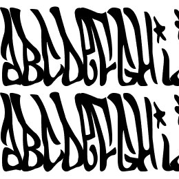 THA FUNK - URBAN HOOK-UPZ Font File