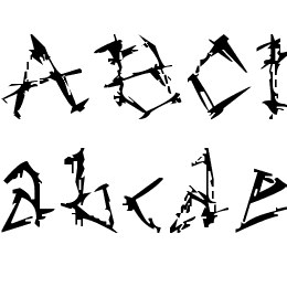 the dark ages Font File