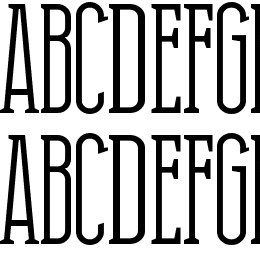 Thin Grotesk Serif Font File