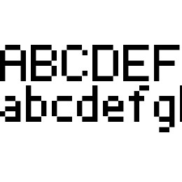 Thin Pixel-7 Font File