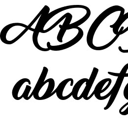 Thinking Of Betty Font File