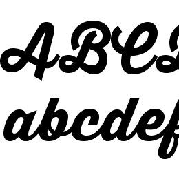 Thirsty Script Extrabold Font File