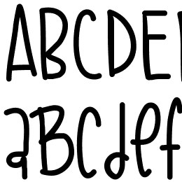 TinyAirBalloons Font File