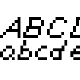 TLOZ Link's Awakening Font File