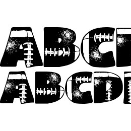 Touchdown Font File