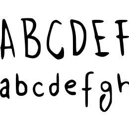 Trace Me Gordo Font File