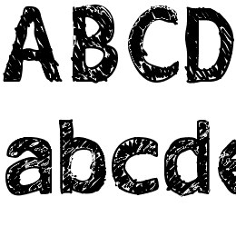 Tracing Blood Font File