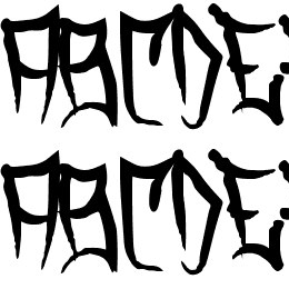 Travis County Font File