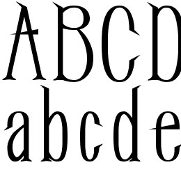 TreeFTR Font File