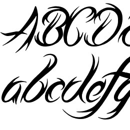 Tribal Script Font File