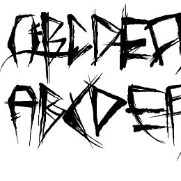 Tribal Threat Font File