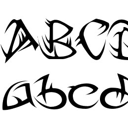 Tribal Two Font File