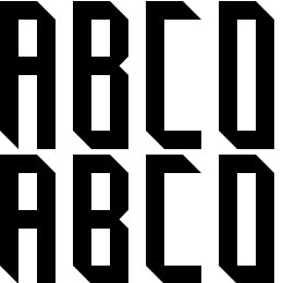 Tricube Font File