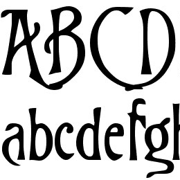 Trinigan FG Font File