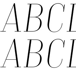 TT Moons Thin Italic Font File