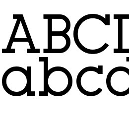 Typo GeoSlab Font File