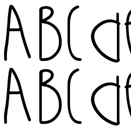 UltraBeams Font File