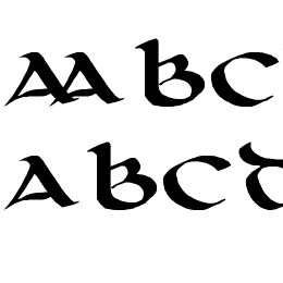 unciaal Font File