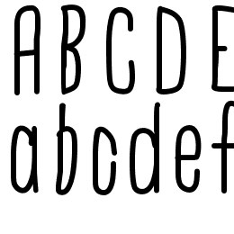 University Font File