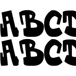 UpstairsCVJMgraff Font File