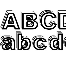 Vale Shadow Font File