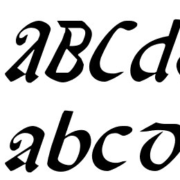 Valerius Italic Font File