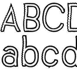 Vanilla Candy Font File