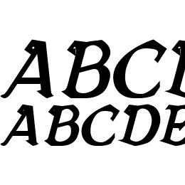 Vecna Bold Italic Font File