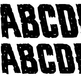 Vicious Hunger Leftalic Font File