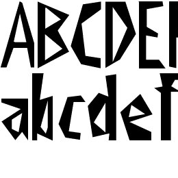 Viktors Littl Creepy Horror Font File