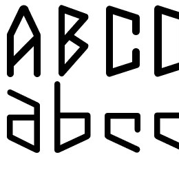 VirtualVectorVortex Font File