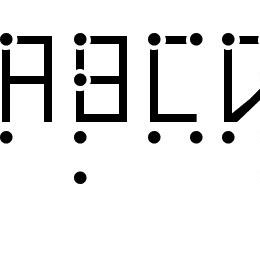 VisualBraille Font File