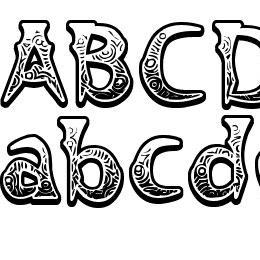 Voodoo Vampire Font File