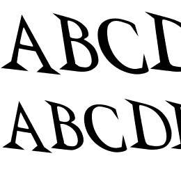 VTCSwitchbladeRomanceDrunk Font File