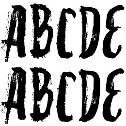 VTKS INKED Font File