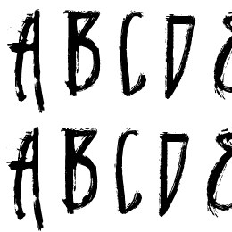 vtks natural Font File