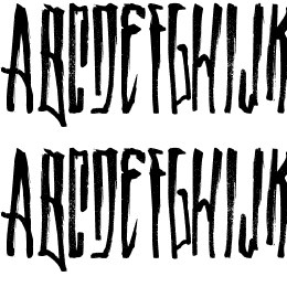 WALLRIDE Font File