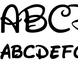 Waltograph Font File