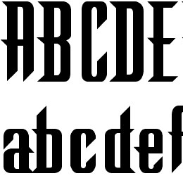 Warlock Font File