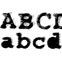 WBXflack Font File