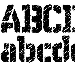 WC Wunderbach Rough Bta Font File