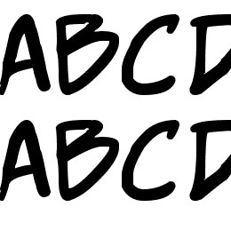 Webcomic Bros Font File