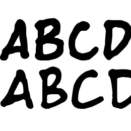 Webcomic whore Font File